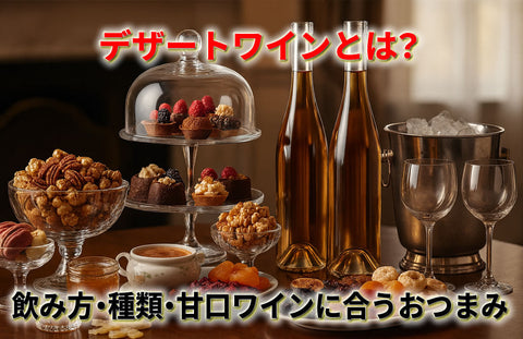 デザートワインとは？飲み方・種類・甘口ワインに合うおつまみ総まとめ