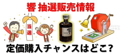 サントリー響抽選販売！ウイスキー定価購入はイオン高島屋ビックカメラ？