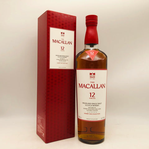 MACALLAN マッカラン シェリーオーク12年新 700ml