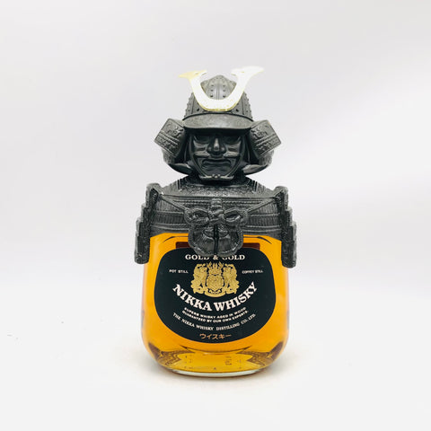 NIKKA ニッカ G&G 白鉄キャップ 戦国武将 鎧兜 750ml