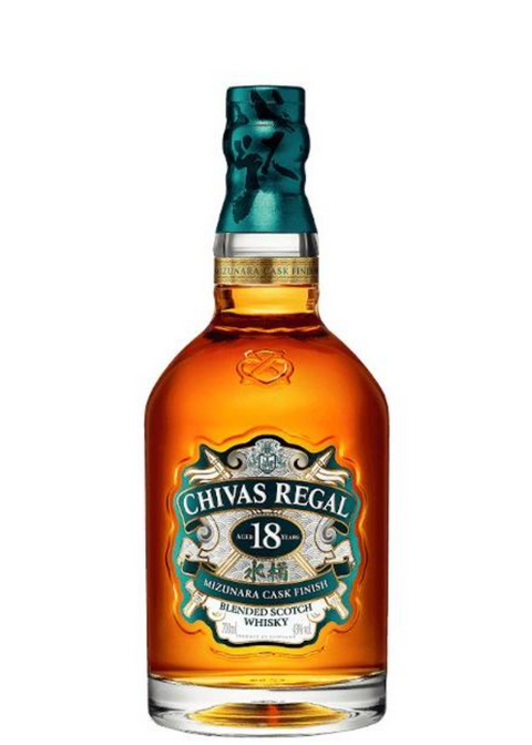 CHIVAS REGAL シーバス リーガル 18年 ミズナラ カスク フィニッシュ 43% 700ml