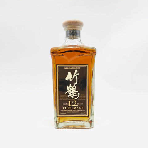 NIKKA Taketsuru 12 Year Old Square Bottle 660ml 40%