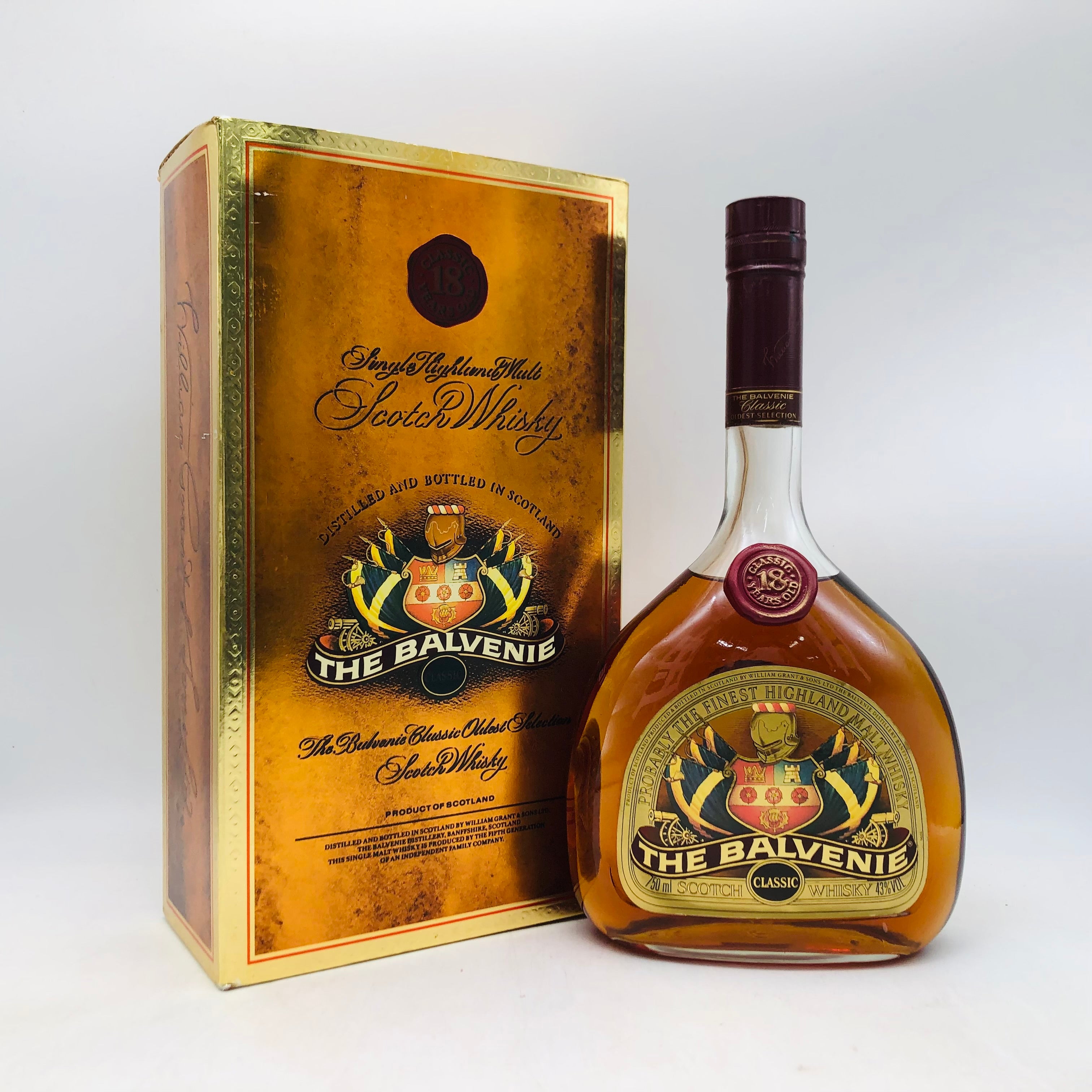 ザ バルヴェニー 18年 The Balvenie THE BALVENIE ザ・バルヴェニー 18年 クラシック 750ml – お酒の通販