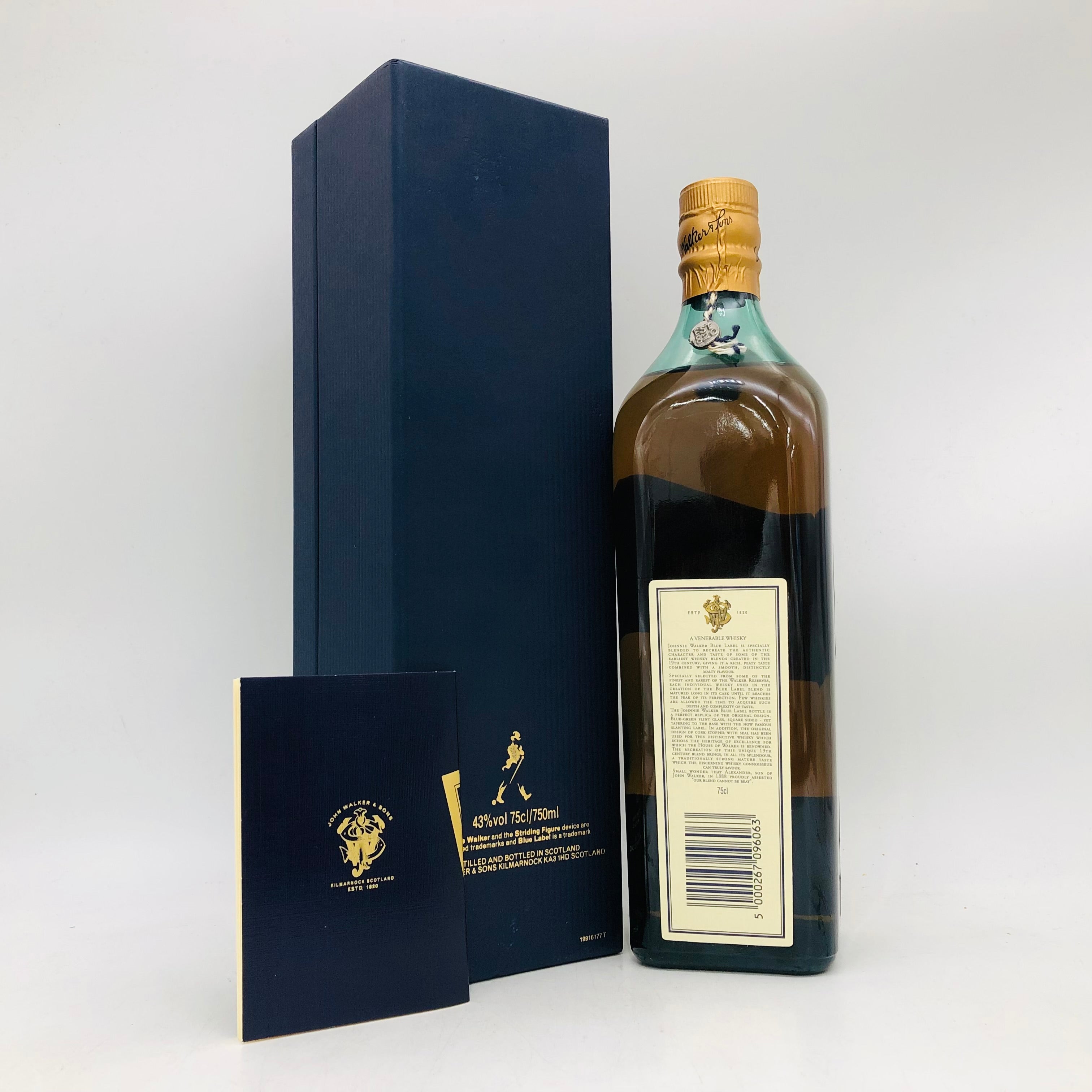 JOHNNIE WALKER ジョニーウォーカー ブルーラベル 750ml 箱あり – 高級