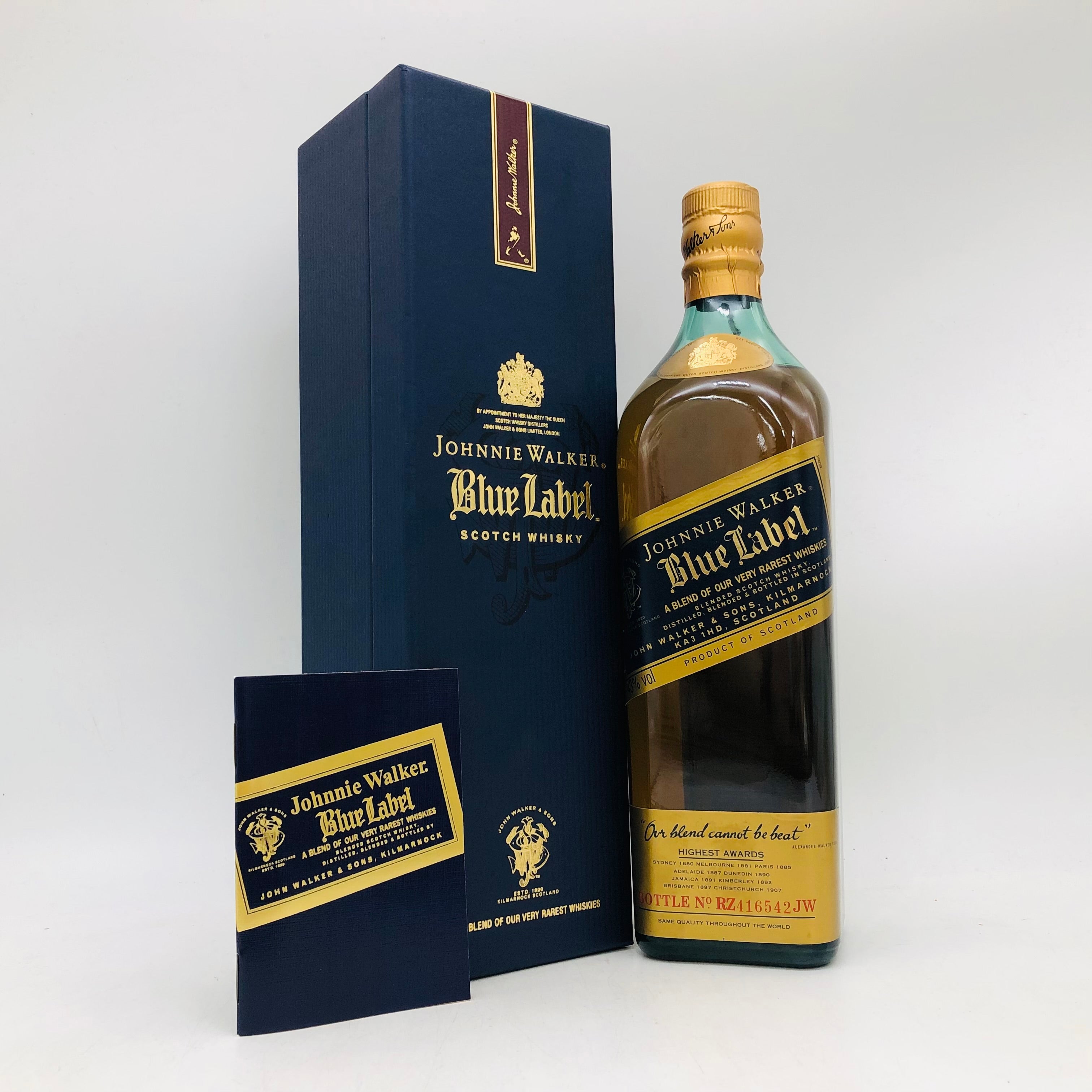 JOHNNIE WALKER ジョニーウォーカー ブルーラベル 750ml 箱あり – 高級