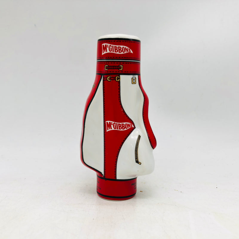 Mc.GIBBON'S マックギボンズ ゴルフクラブ型 陶器ボトル ミニチュア 50ml