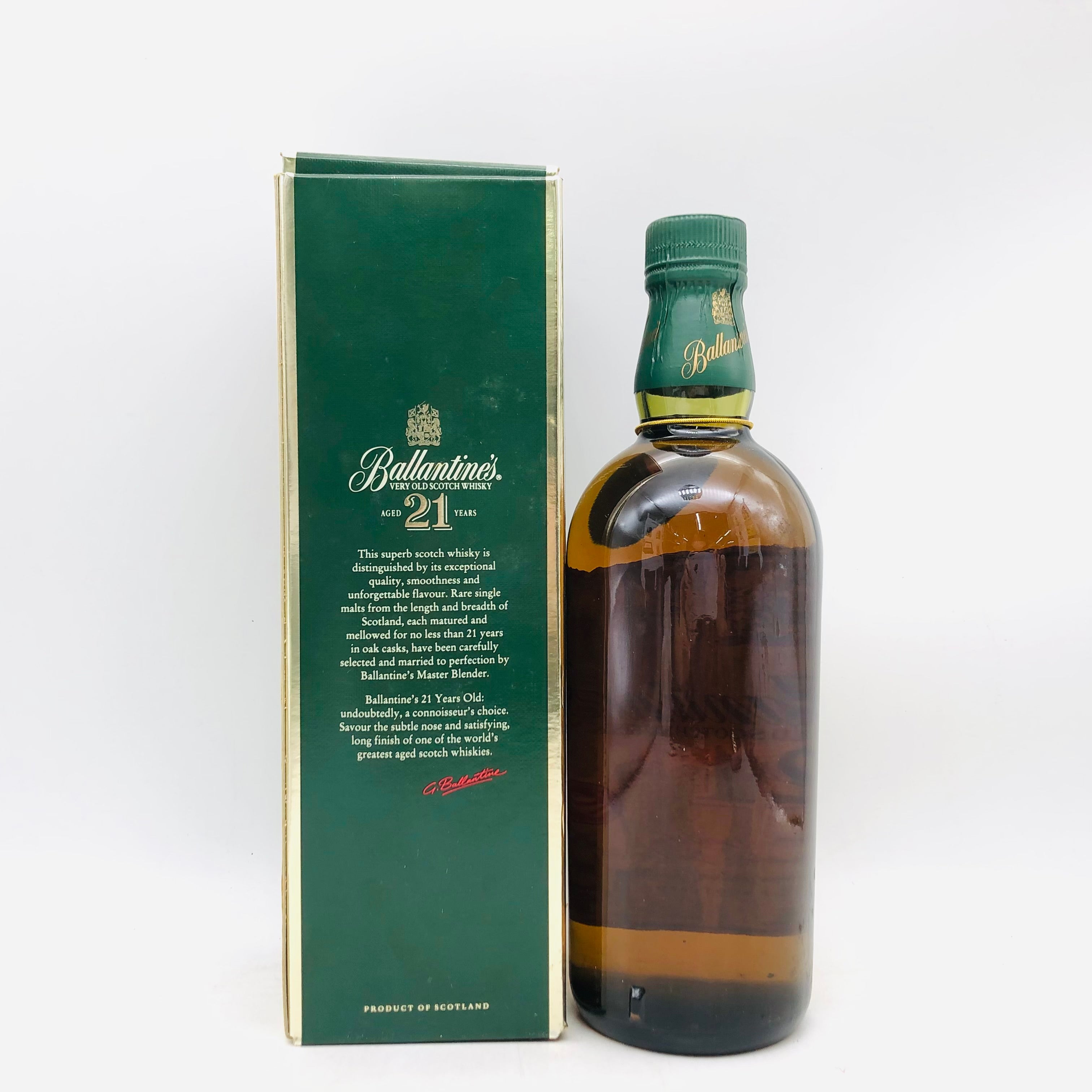 Ballantines バランタイン21年 ベリーオールド 緑キャップ 700ml – お