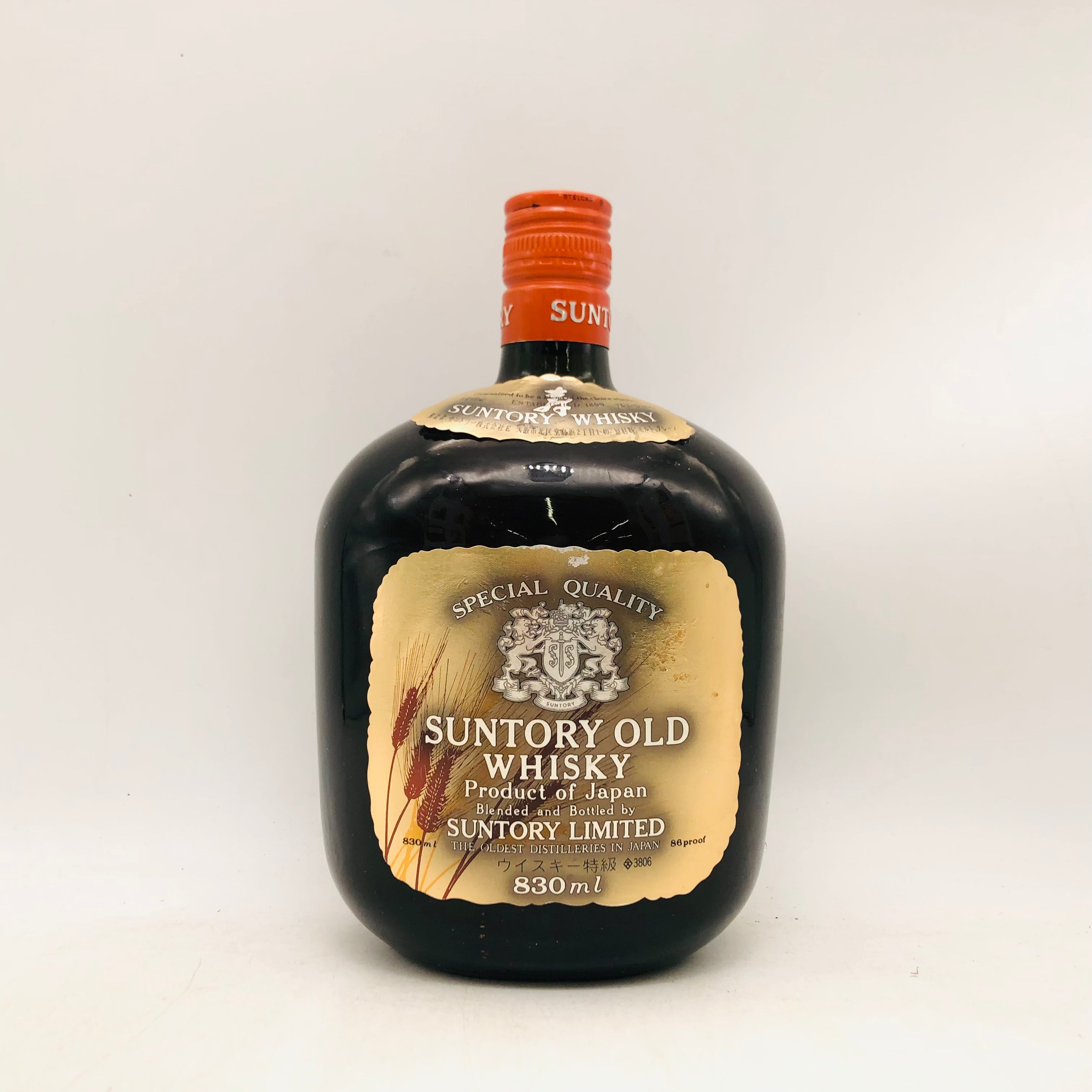 SUNTORY サントリー オールド 1989年以前 麦穂シルバーラベル 830ml