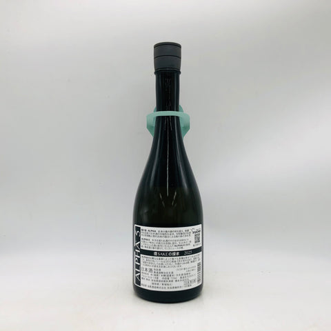 油長酒造 風の森 ALPHA5 燗SAKEの探求 2025 720ml　ボトル単体の裏面画像