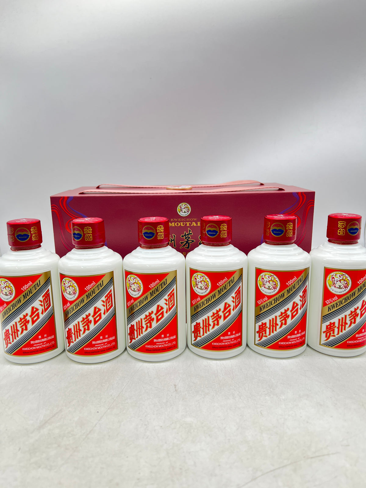 MOUTAI 貴州茅台酒 マオタイ酒 天女ラベル100ml×6 6本セット – 高級酒 