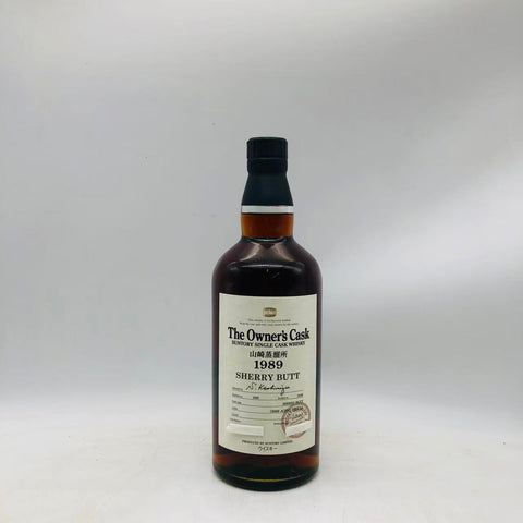 SUNTORY サントリー山崎オーナーズカスクシェリーバット1989-2008 700ml