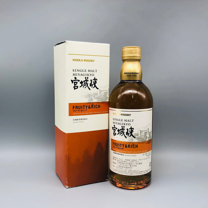 NIKKA ニッカ 宮城峡 フルーティ&リッチ 500ml