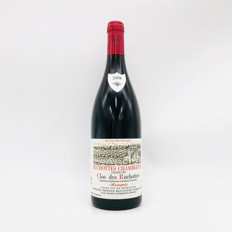 アルマンルソーリュショットシャンベルタン2008 750ml。ブルゴーニュの真髄を映す特級畑の逸品。