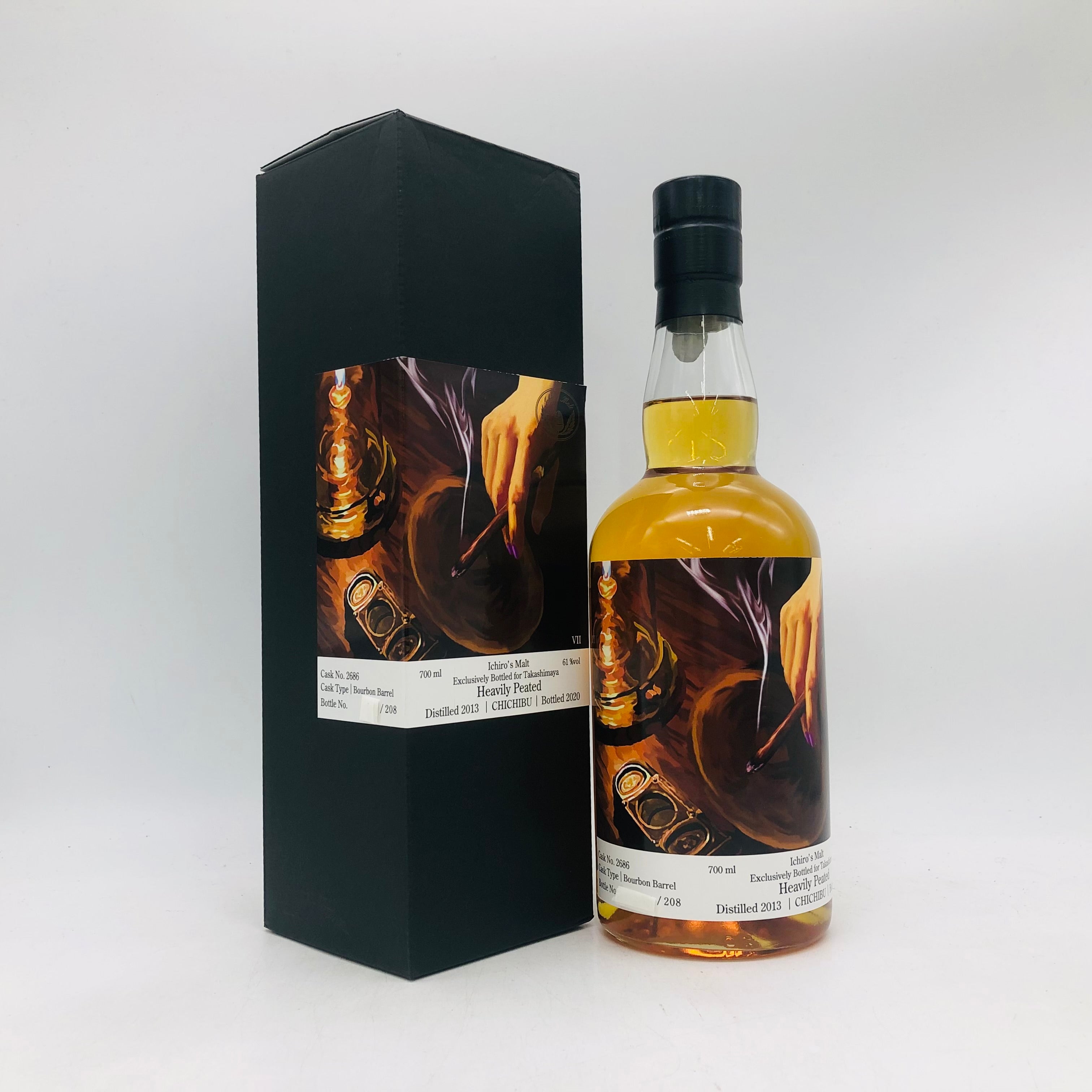 秩父蒸留所　イチローズモルト　 シガーラベル IchirosMalt イチローズモルト 秩父シガーラベル 2013-2020 700ml – お