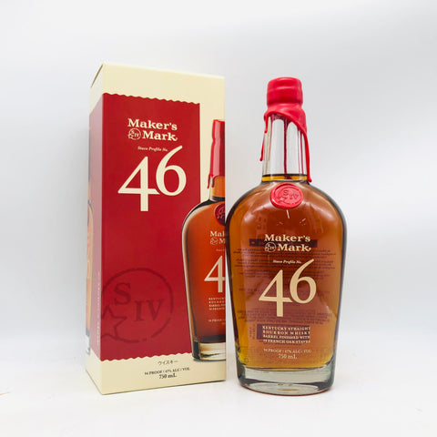 メーカーズマーク 46 750ml。バーボンに、もう一段深い贅沢を 
