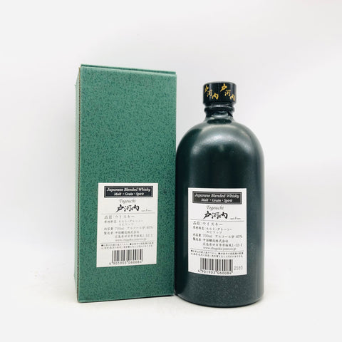 戸河内 8年 700ml。トンネル熟成が生む、やさしく澄んだ8年