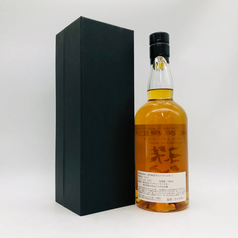 のウイスキー。、アルコール—%目安。上品な香りとバランスの良い味わい。