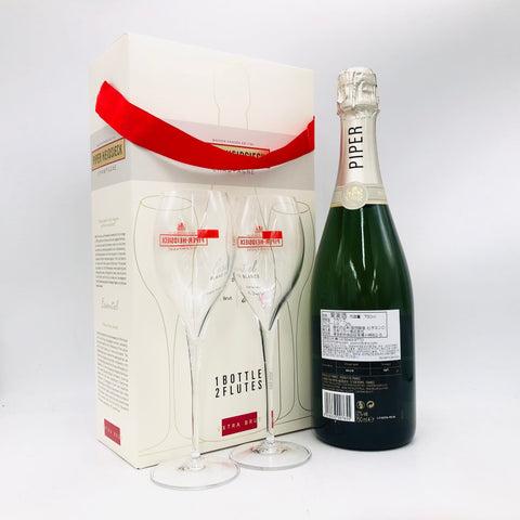 エッセンシエル ブラン ド ブラン NV パイパー エドシック 750ml 12% グラスセット