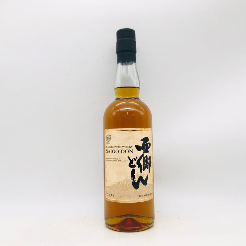 マルスウイスキー  西郷どん 700ml。西郷の名を冠した、実直でやさしい国産ウイスキー
