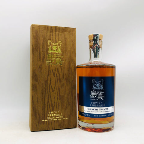 十勝ブランデー 島梟 北海道熟成30年  700ml。北の大地が育てた、30年の静寂