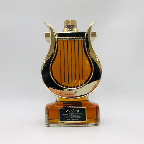 SUNTORY サントリー スペシャル リザーブ ハーブ型 楽器ボトル 特級 600ml 43%