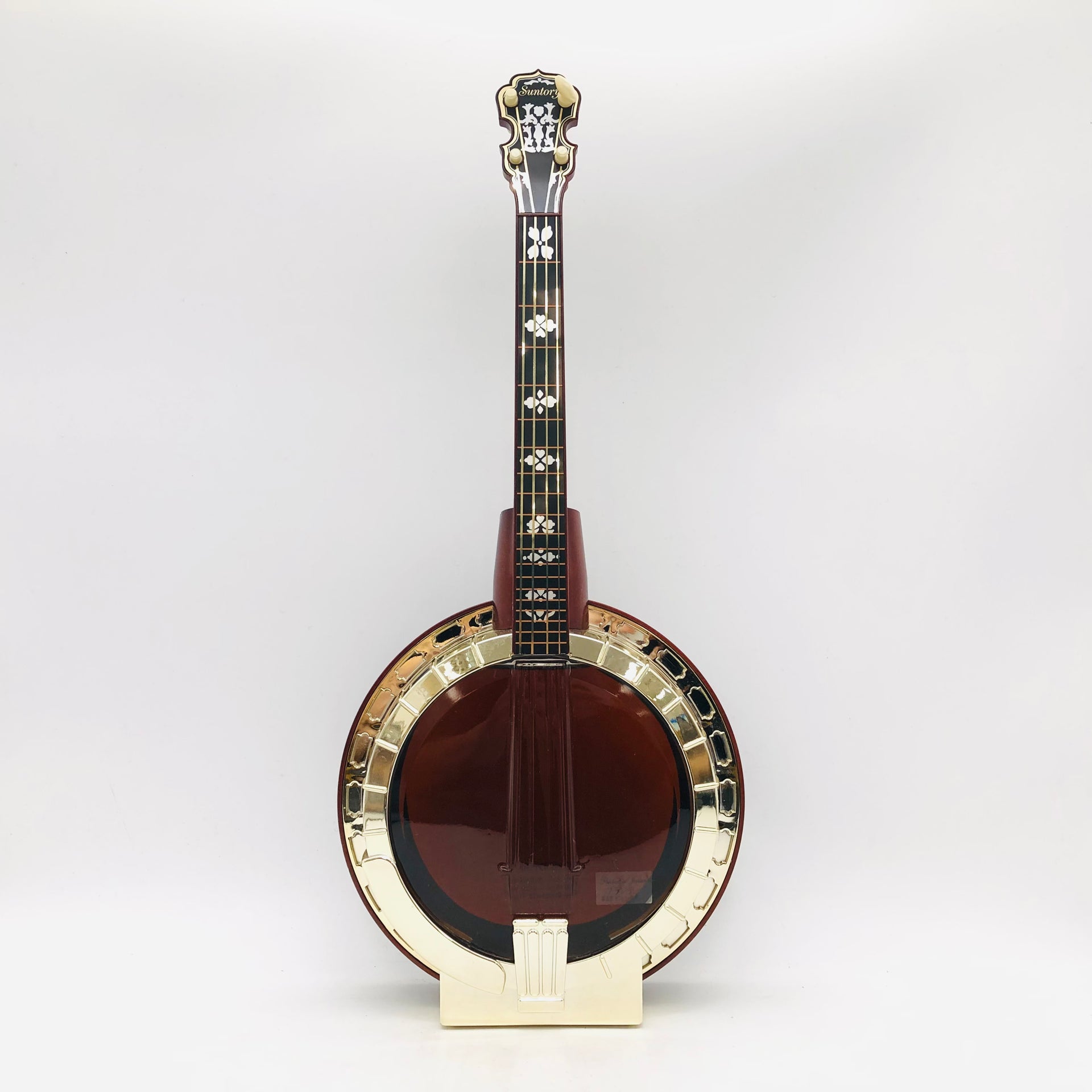 SUNTORY ブランデーエクストラ楽器バンジョー型 楽器ボトル – お酒の