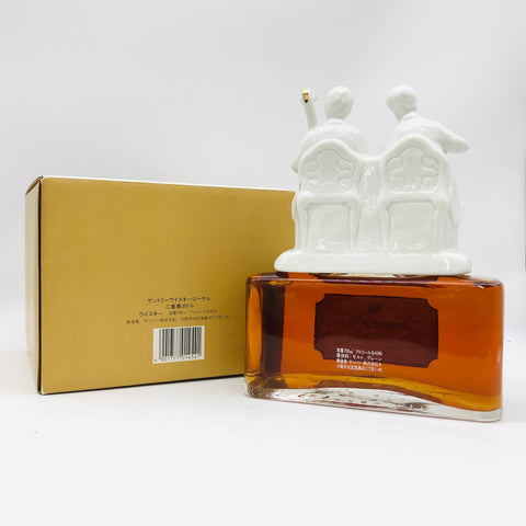 SUNTORY ROYAL  バイオリン チェロ 二重奏 演奏者ボトル 箱付 700ml 43%