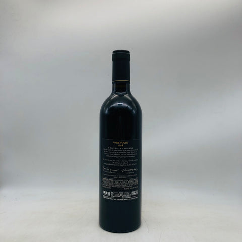 ポートフォリオ 2018 750ml。凝縮と気品を備えた、ナパの隠れた実力派ボルドーブレンド 
