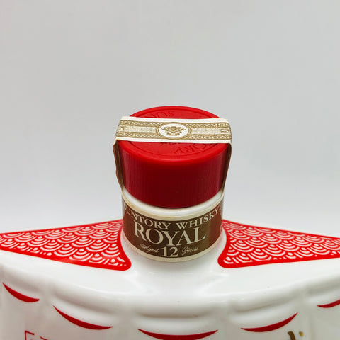 SUNTORY（サントリー）ローヤル12年 干支ボトル 巳歳 2001 箱あり