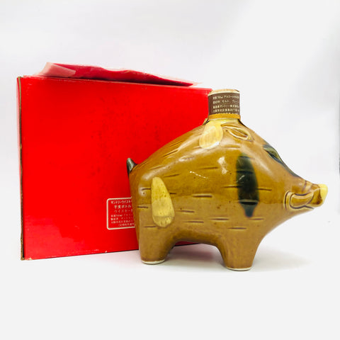 SUNTORY  サントリー オールド  干支ボトル 亥猪  1983年