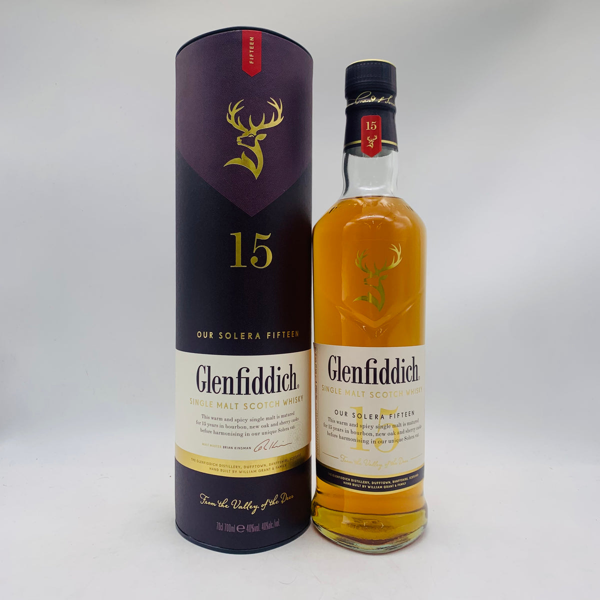 Glenfiddich グレンフィディック 15年 ソレラリザーブ 700ml 40% 箱