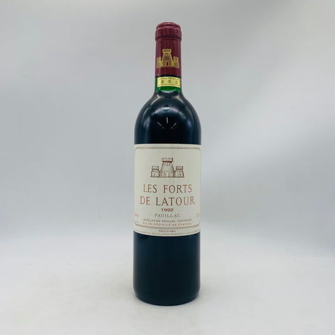 LE FORTS DE LATOUR レ フォール ド ラトゥール 1992 750ml – お LE FORTS DE LATOUR レ フォール ド ラトゥール 1992 750ml – お