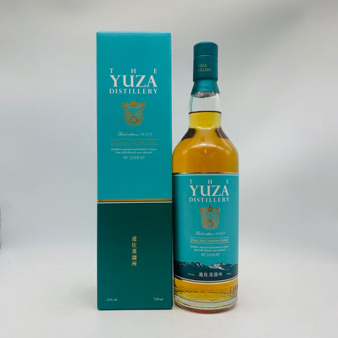 YUZA シングルモルト 遊佐蒸留所 サードエディション 2018-2023 700ml 55% 箱あり