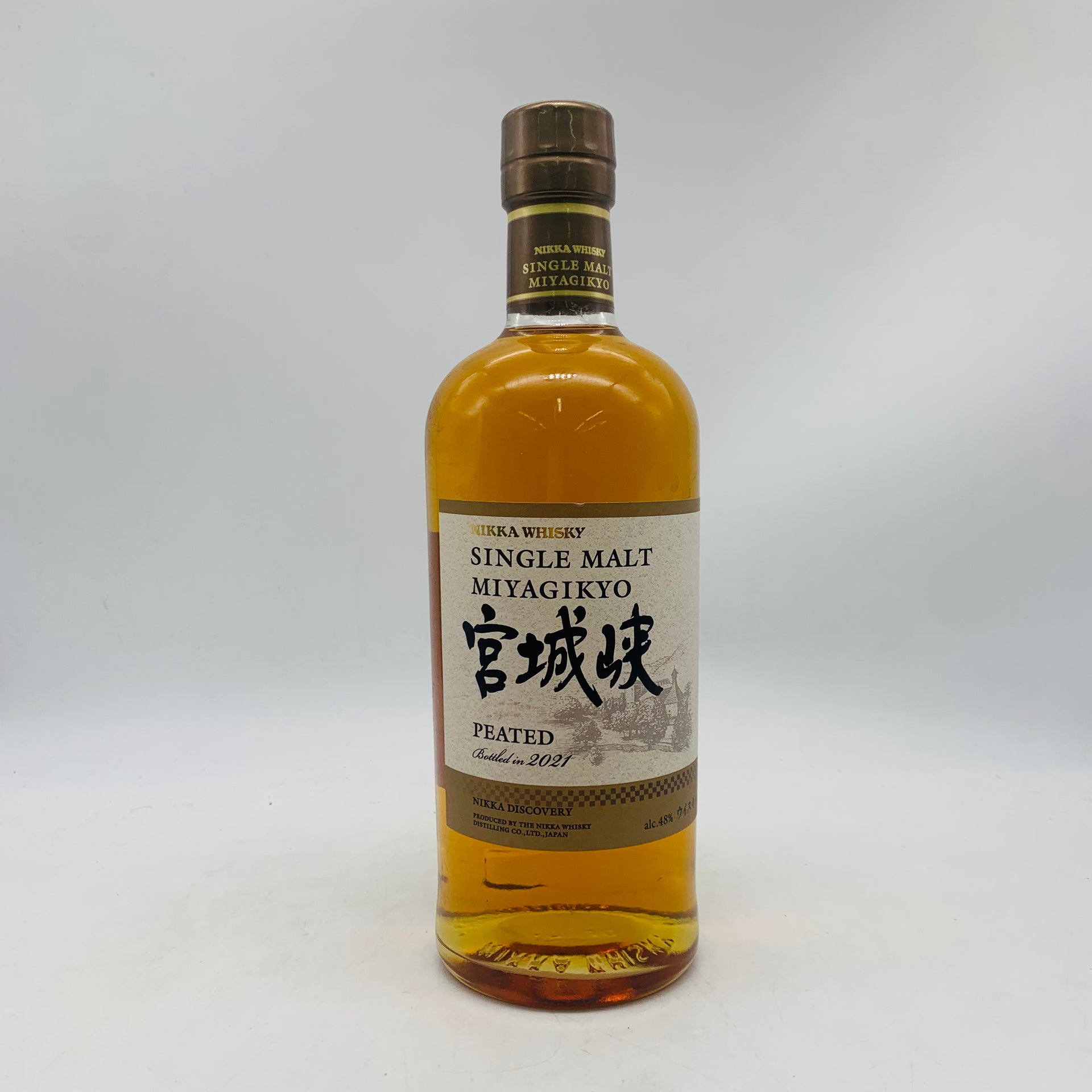 NIKKA シングルモルト 宮城峡 ピーテッド 2021 700ml 48% 箱なし NIKKA シングルモルト 宮城峡 ピーテッド 2021 700ml 48% 箱なし