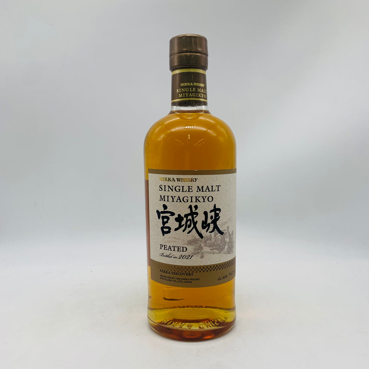 NIKKA シングルモルト 宮城峡 ピーテッド 2021 700ml 48% 箱なし
