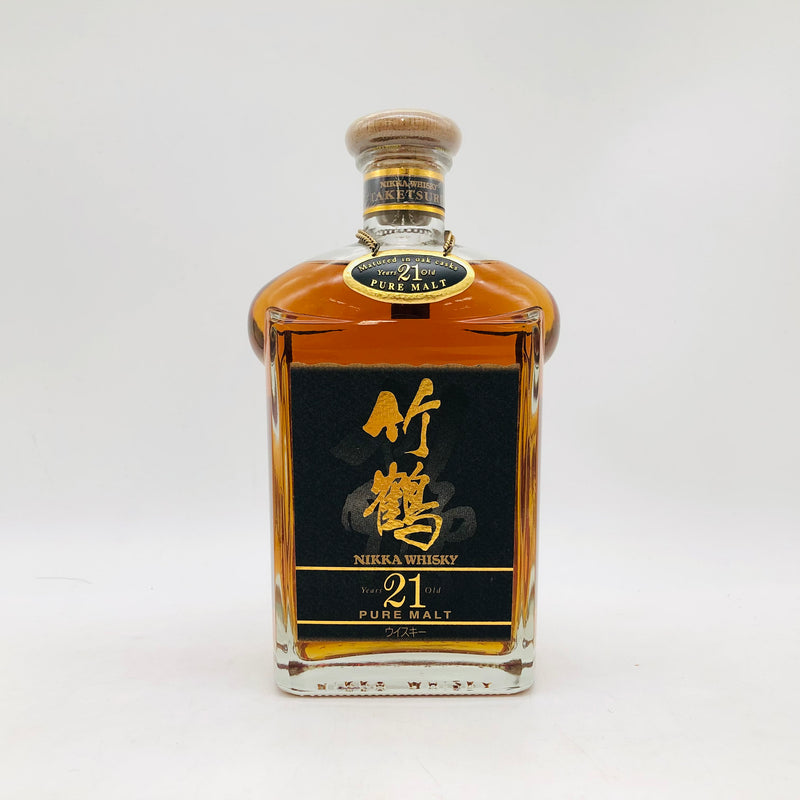 NIKKA 竹鶴21年 ピュアモルト 角瓶 箱付 – 高級酒・希少酒の通販