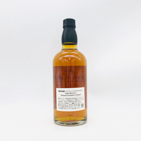 山崎蒸溜所 12年 ワタミ ファウンダーズ チョイス 660ml 43% 箱なし