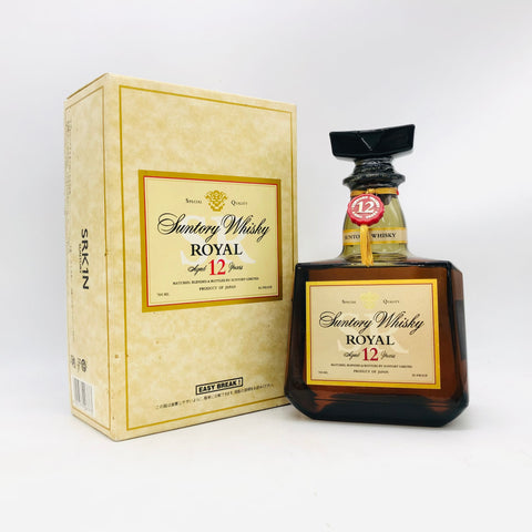 サントリー ローヤル 12年 SR ウイスキー 700ml。時を重ねた、やすらぎの深み