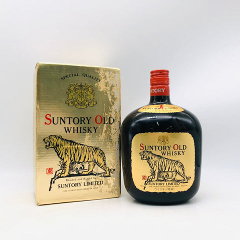 サントリー オールド 干支ボトル 寅 ウイスキー特級 660ml。昭和の香りを纏う、縁起の寅ボトル。