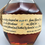 ブラントン 1997 表ラベル 手書き樽出し情報 9-29-97 46.5% 750ml