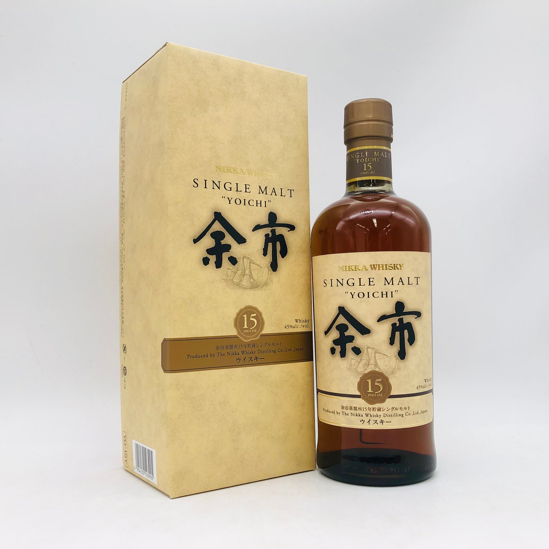NIKKA ニッカ 余市 15年 シングルモルト ウイスキー 700ml 45% – お酒