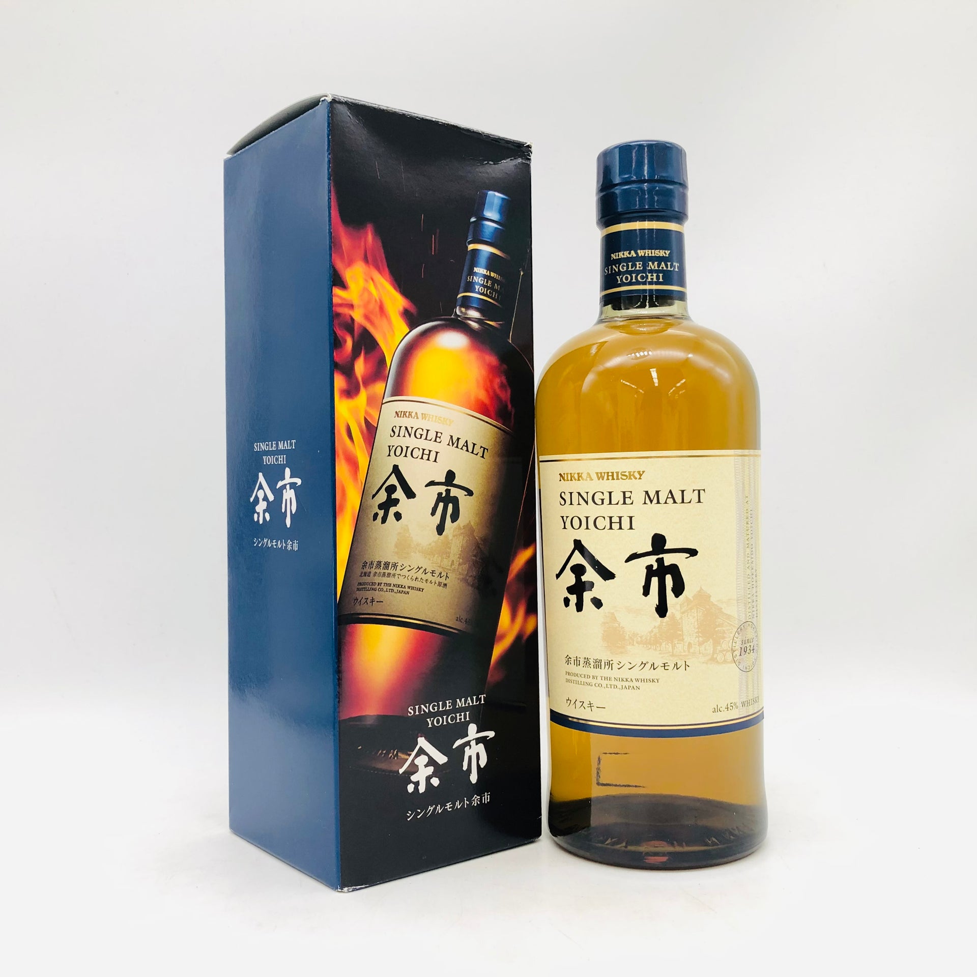 NIKKA シングルモルト余市 45% ニッカウヰスキー 芳醇な香りのシングルモルト 余市【NIKKA WHISKY