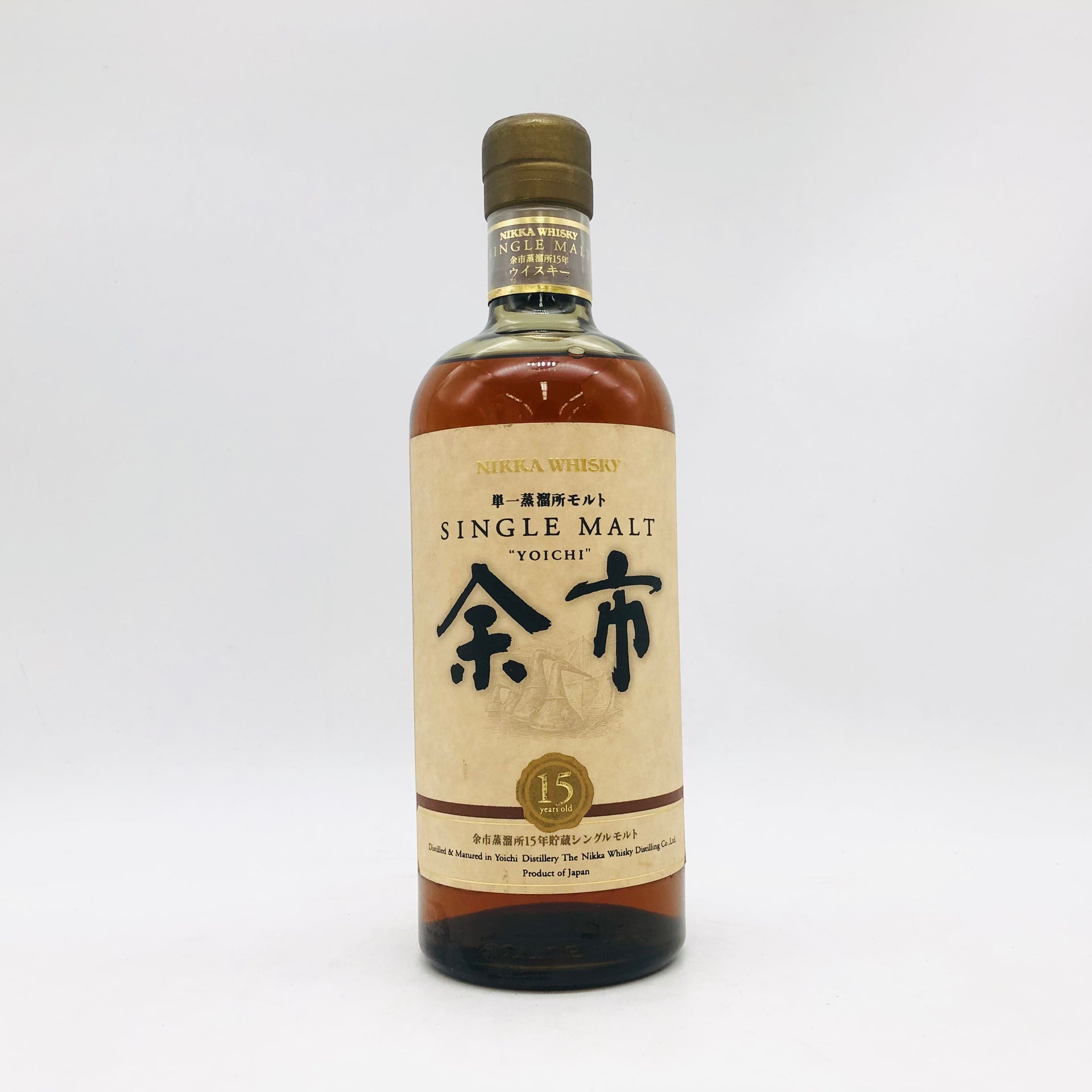 NIKKA ニッカ 余市 15年 シングルモルト ウイスキー 700ml 45% – お酒