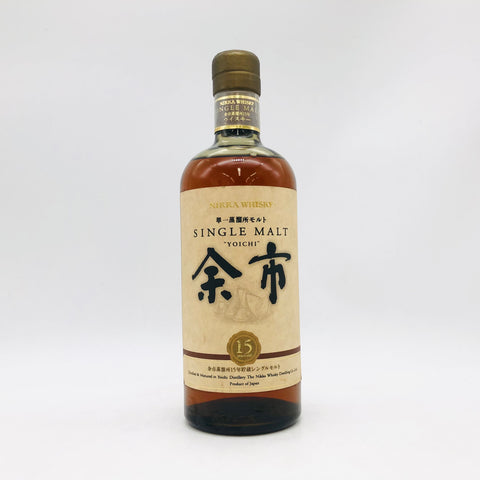 NIKKA ニッカ 余市 15年 シングルモルト ウイスキー 700ml 45%