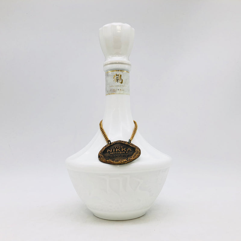 NIKKA ニッカ 鶴 陶器ボトル 余市蒸留所限定 700‐750ml – 高級酒・希少 NIKKA ニッカ 鶴 陶器ボトル 余市蒸留所限定 700‐750ml – 高級酒・希少