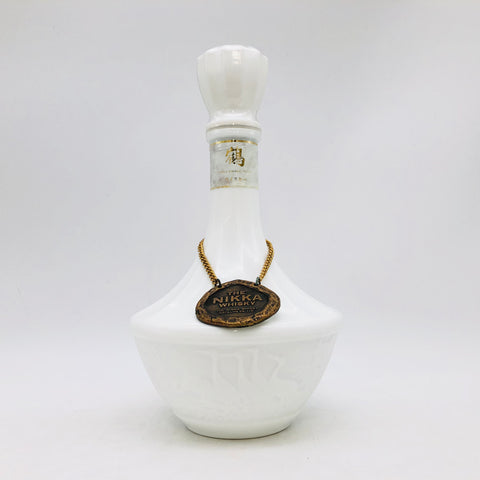 NIKKA ニッカ 鶴 陶器ボトル 余市蒸留所限定 700‐750ml