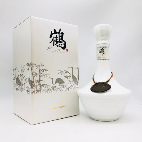 NIKKA ニッカ 鶴 17年 陶器ボトル 余市蒸留所限定 700ml 43% 箱あり