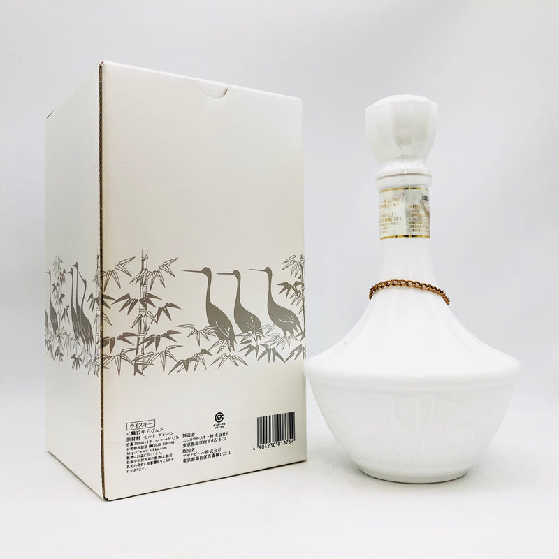 NIKKA ニッカ 鶴 17年 陶器ボトル 余市蒸留所限定 700ml 43% 箱あり NIKKA ニッカ 鶴 17年 陶器ボトル 余市蒸留所限定 700ml 43% 箱あり