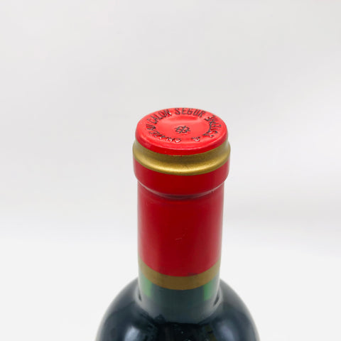 シャトー カロン セギュール 2000 750ml。力強さと愛情が熟成でひとつになった、2000年の名作ボルドー