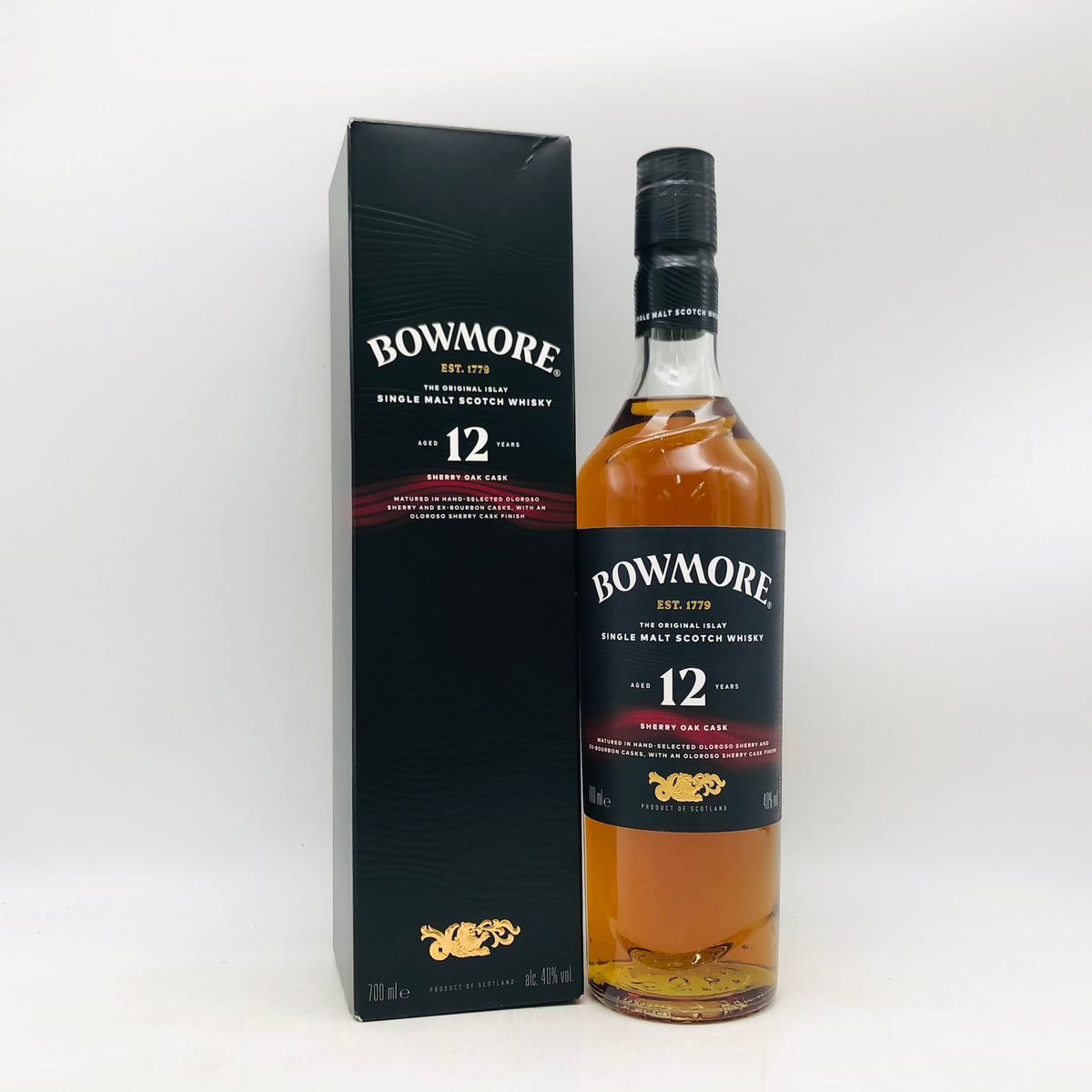 BOWMORE ボウモア 12年 シェリーカスク 700ml – 高級酒・希少酒の通販 